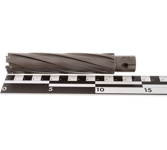 Сверло корончатое TCT (25х110 мм; Weldon 19) AT-S TN11025