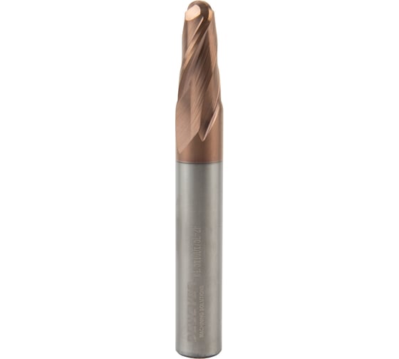 Фреза твердосплавная сферическая, D=9 мм, TISIN Debever Machining Solutions DB-S-SB09075Z2TS10