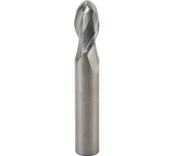 Фреза твердосплавная сферическая, D=12 мм, без покрытия Debever Machining Solutions DB-S-SA12075Z2NC12