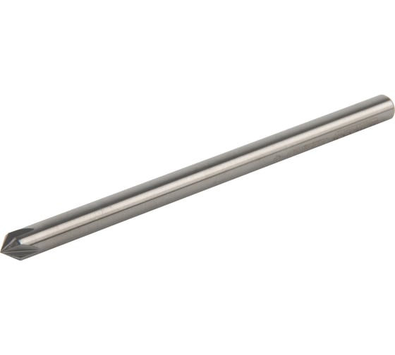 Фреза твердосплавная фасочная, D=3 мм, без покрытия Debever Machining Solutions DB-S-CB03050Z4NC03A090 1