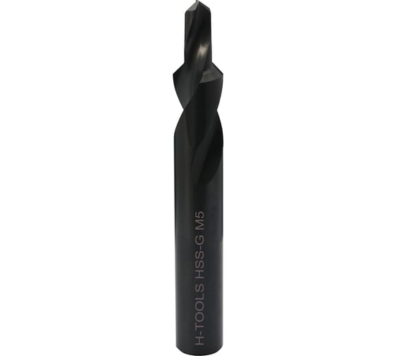 Комбинированное сверло-зенкер по металлу H-Tools 90гр. M5 5,3/10мм HSS-G VAP PRO 102622HT