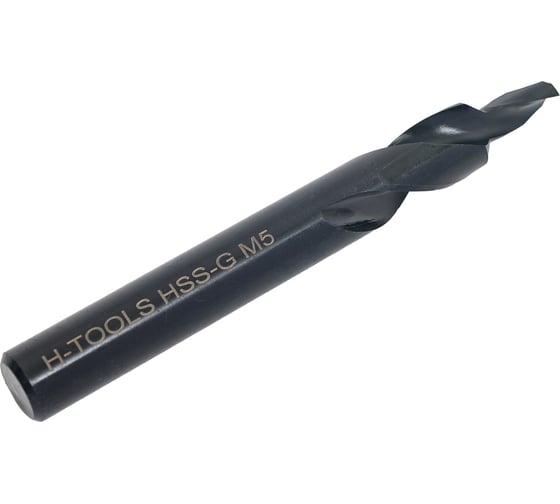 Комбинированное сверло-зенкер по металлу H-Tools 90гр. M5 5,3/10мм HSS-G VAP PRO 102622HT