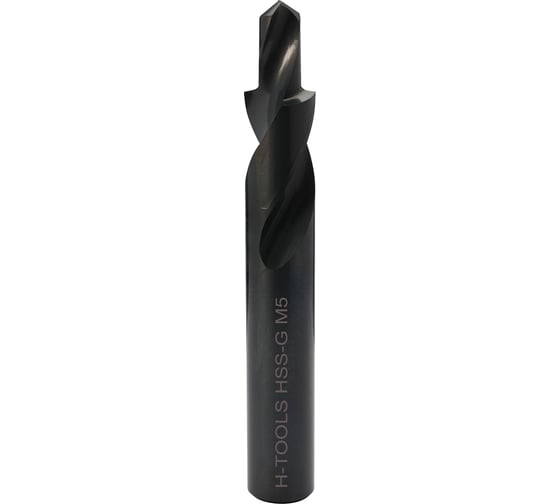 Комбинированное сверло-зенкер по металлу H-Tools 180гр., M5, 5,5/10мм, HSS-G VAP PRO 102628HT