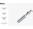 Фреза OSAWA MDCSA2 MM 18 2F 45 ALU MDCSA2180 3
