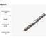 Фреза OSAWA WL3 MM 5 CO8% 3F LONG WS FRESA WL3050 3