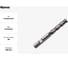 Фреза OSAWA WL4 MM 12 CO8% 4F LONG WS FRESA WL4120 2