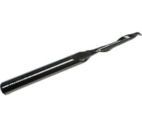 Фреза концевая спиральная по алюминию и ПВХ ООО Галифакс 6x40x100x8 мм, HSS, Z1, Co8 3640100