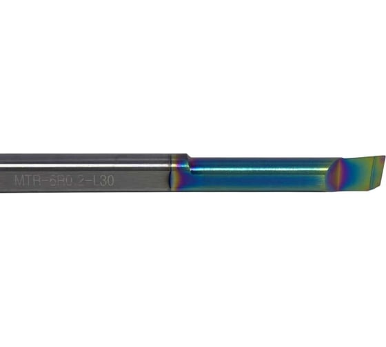 Резец расточной GEEFUN VHM Glit H-MTR6 R0.2мм, L₁30мм 14 235 145