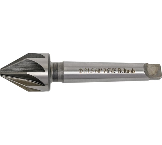 Зенковка ГОСТ 14953-80 (31.5х40х132 мм; 60 град.; Р6М5; к/хв КМ2; Z-8 ; dmin-7.0 мм) Beltools ri.108.204
