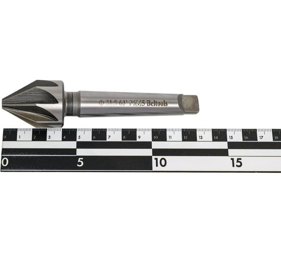 Зенковка ГОСТ 14953-80 (31.5х40х132 мм; 60 град.; Р6М5; к/хв КМ2; Z-8 ; dmin-7.0 мм) Beltools ri.108.204