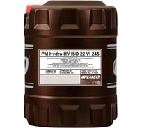 Синтетическое гидравлическое масло Pemco HYDRO HV ISO 22 VI 245 20 л PM2204-20-E