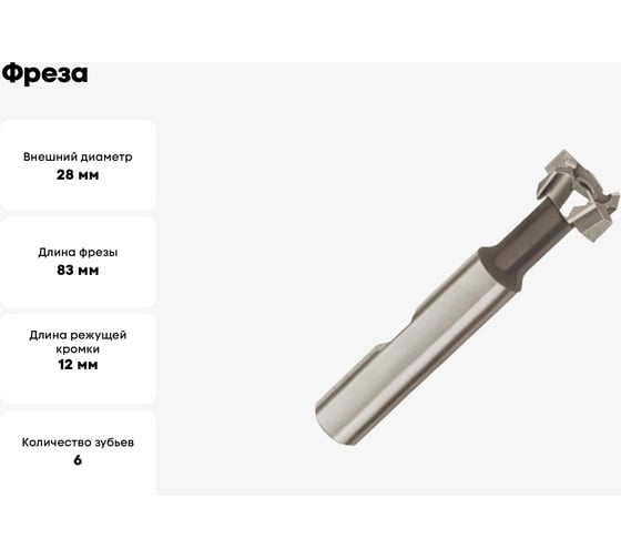 Фреза OSAWA WTM 28 T SLOT HSS/CO WTM280