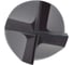 Фреза твердосплавная фасочная Debever Machining Solutions D=5 мм, ALTIN, HRC45 DB-S-CC05050Z4AT05A120 3
