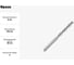 Фреза OSAWA GBL2 MM 8 2F N CARBIDE UNCOATED GBL2080 3