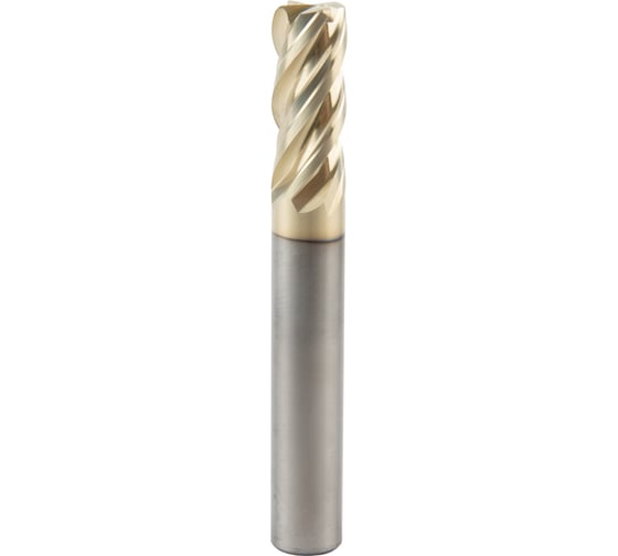 Фреза твердосплавная радиусная Debever Machining Solutions 10 мм, ZrN DB-S-RA10075Z4ZR10R10 1