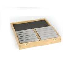 Набор пластин плоскопараллельных из 24 шт, 120x10x14(16;18;20;22;24;26;28;30;32;35;40) мм, PB155-1 тип 350 SOVIS 25681