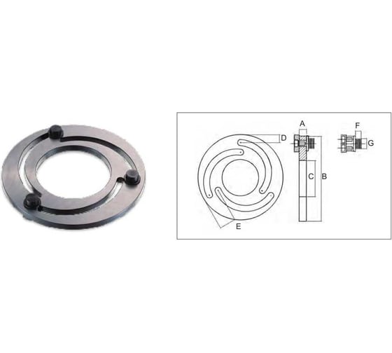 Приспособление для расточки кулачков TAIKI JB06 for 6'' chuck JB06