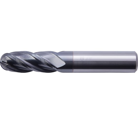 Фреза сферическая цельная AlTiN (18х18х45х100 мм; 4F; HRC45; ц/х; К40) PANDA CNC mf41804