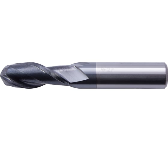 Фреза сферическая цельная AlTiN (20х20х45х100 мм; 2F; HRC45; ц/х; К40) PANDA CNC mf42002 1