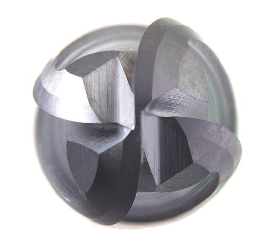 Фреза сферическая цельная AlTiN (8х8х20х60 мм; 4F; HRC45; ц/х; К40) PANDA CNC mf40804