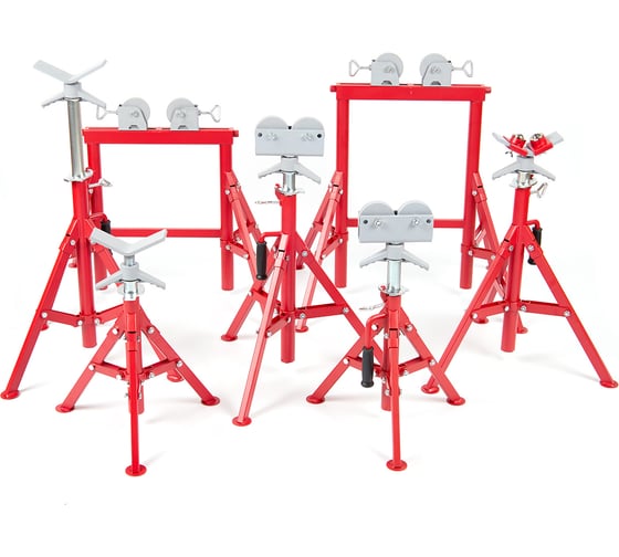 Раздвижная подставка REDLI для труб с роликовой головкой, высота 610 мм ARH-STAND R64641