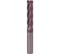 Фреза концевая твердосплавная H-Tools 8.0x100x40/S8мм, 4z, P20 TiALN 55HRC 19945-080 1
