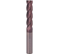 Фреза концевая твердосплавная H-Tools 10x100x50/S10мм, 4z, P20 TiALN 55HRC 19945-100