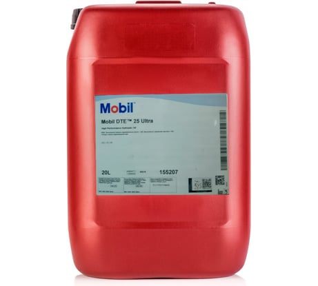 Масло гидравлическое DTE 25 Ultra 20 л MOBIL 155207