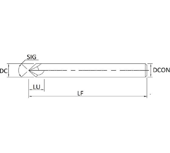 Фреза твердосплавная Эквивалент MH03-C1600A16M-C90N EMG30