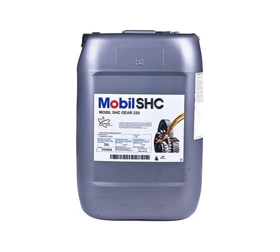 Масло редукторное SHC GEAR 220 20 л MOBIL 151655 1