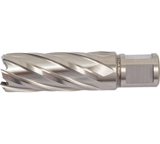 Сверло корончатое HSS по металлу (22х55/88 мм; Weldon 19) D.BOR CD-HSS-055-022-W 1