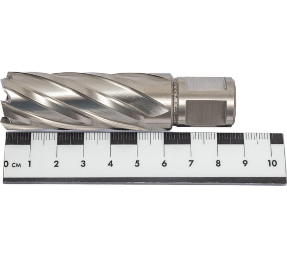 Сверло корончатое HSS по металлу (22х55/88 мм; Weldon 19) D.BOR CD-HSS-055-022-W