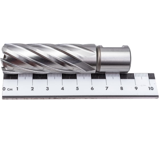 Сверло корончатое HSS по металлу (21х55/88 мм; Weldon 19) D.BOR CD-HSS-055-021-W
