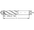 Фреза твердосплавная Эквивалент MH04-P1000A10M35R05N EMG45 3