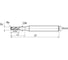 Фреза твердосплавная Эквивалент MH04-P0100C04L35EN EMG45 2