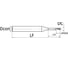 Фреза твердосплавная Эквивалент MH02-P0030C04UL30BN EMG45 2
