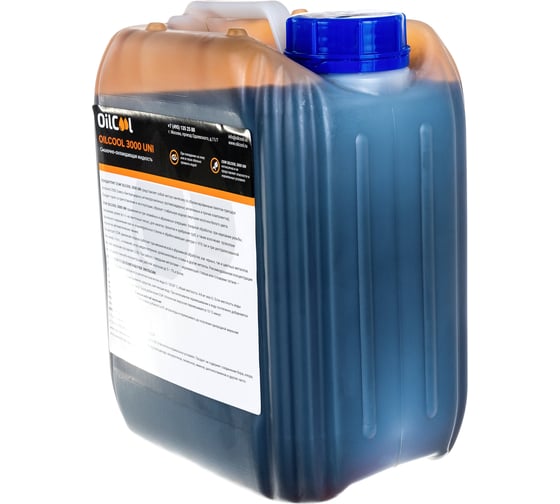 Концентрат СОЖ  3000 UNI, 5 литров OILCOOL 3000UNI5 17602914