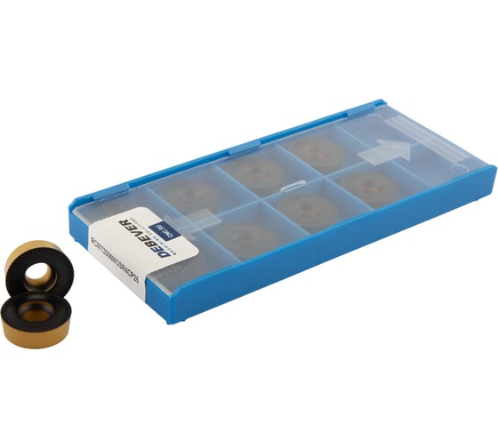 Пластина твердосплавная фрезерная Debever Machining Solutions RCMT2006MOS-R4 CP25 RCMT2006MOSR4CP25