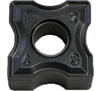 Пластина твердосплавная к фаскоснимателю Пневмо-Трейд для формирования радиусной фаски 4 мм PT-CT46-3-CP-R04