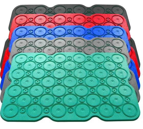 Каркасный коврик V&F VAC-MAT синий, 10 шт. упаковка ВРМ-BLU-2030