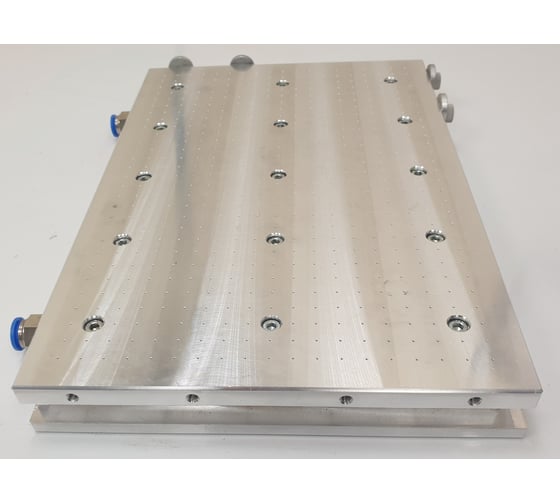 Перфориванный вакуумный стол V&F 200x300 мм ВСА-107-2030