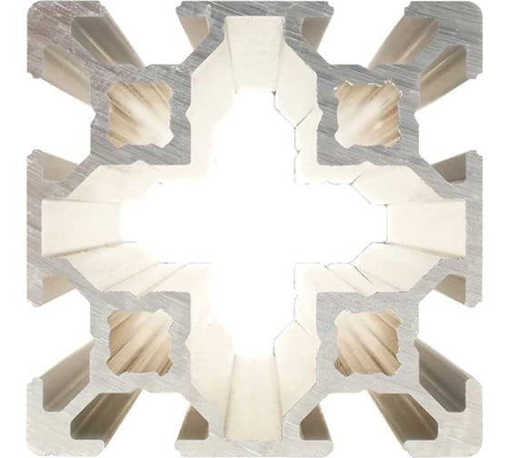 Профиль Алтервиа 40x40, с 2 пазами, паз 6 A11404006X2000