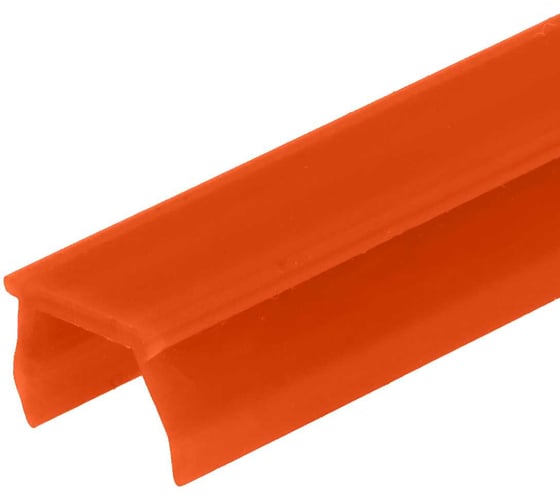 Заглушка пазовая АЛТЕРВИА U-образная, для конструкционных профилей, паз 8, оранжевая A00807.1708x3 1
