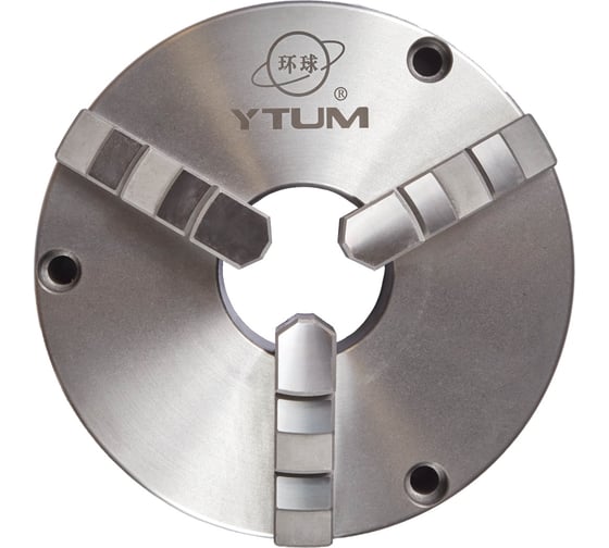 Патрон токарный K21-250 250 мм, прямые и обратные кулачки YTUM ch25021