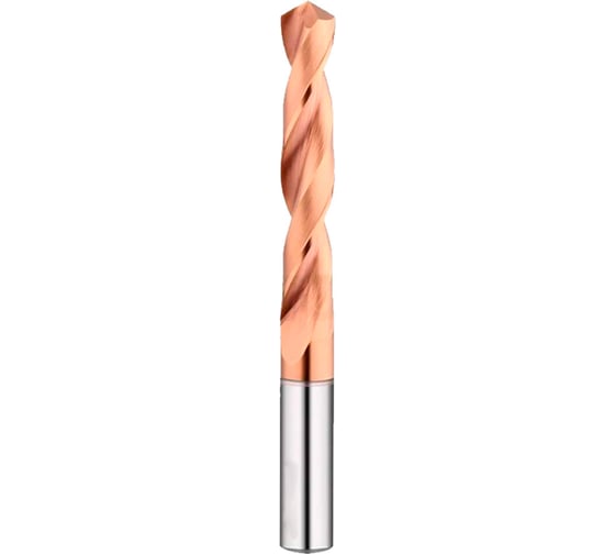 Сверло по металлу твердосплавное H-Tools 10.0x80/120мм, VHM-TiSiN, h8, 140град 8140-1100