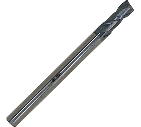 Фреза шпоночная ц/х PROTON ф 4,0х10х50 монолитная твердосплавная (HRC 45) Z=2 Т0000027692