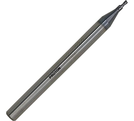 Фреза шпоночная PROTON ц/х, 1,5х4х50 мм, монолитная твердосплавная HRC 45, Z=2 Т0000025778