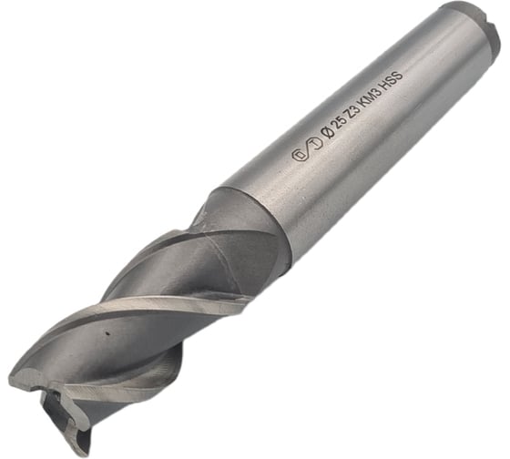 Фреза концевая ОТ к/хв, 25x45x147 мм, z-3, КМ3, HSS 00-00000470 1