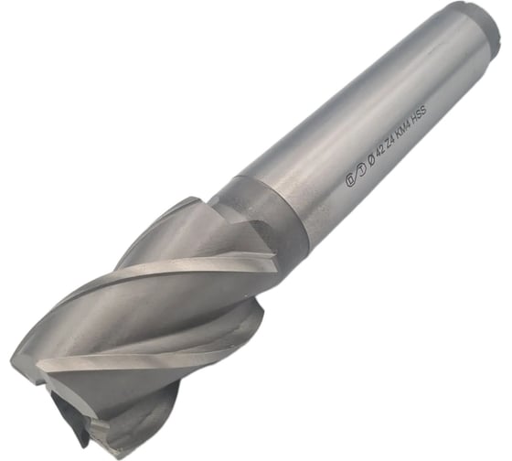 Фреза концевая ОТ к/хв, 42x63x188 мм, z-4, КМ4, HSS 00-00000176