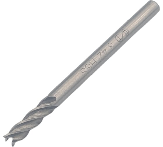 Фреза концевая ОТ ц/хв, 3x8х40 мм, z-4, HSS 00-00000561